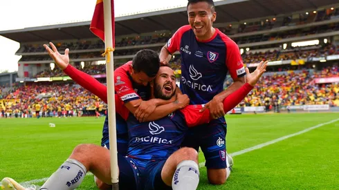 El "Gordo" Márquez fue el anotador del gol de la victoria.