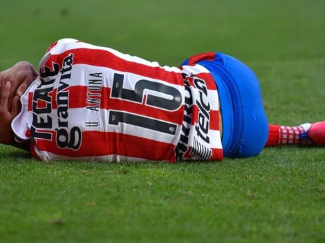 De mal en peor: Antuna recibe fuerte golpe en el entrenamiento