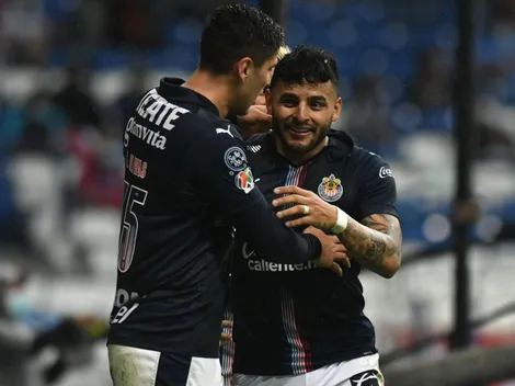 Alexis Vega el 2-1 de Chivas sobre Rayados