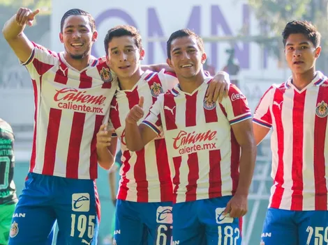 Chivas Sub-20 le pega tremendo baile a Santos