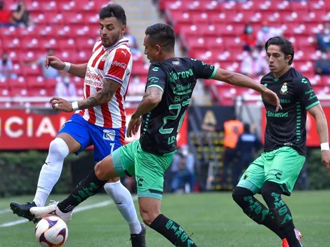 Chivas empata con Santos 1-1