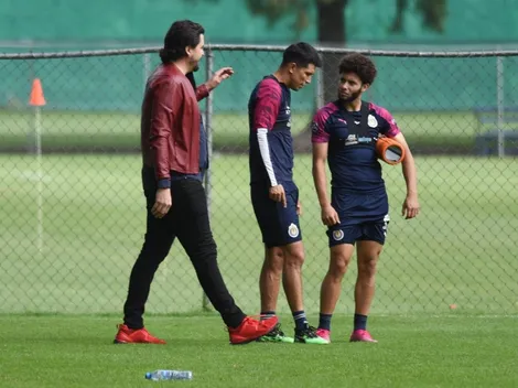 Amaury Vergara confrontó a jugadores de Chivas