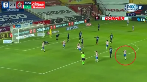 La extraña celebración de Briseño en el gol de Ponce