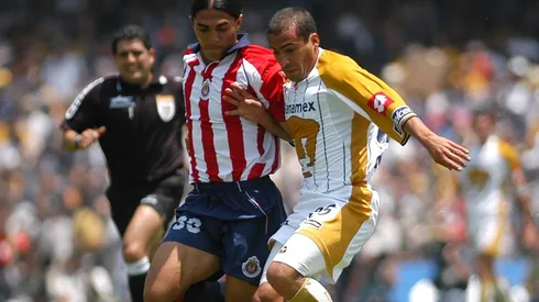 Palencia jugó en las Chivas del 2003 al 2005.