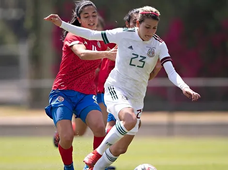 Alicia Cervantes se queda cerca de anotar con el Tri