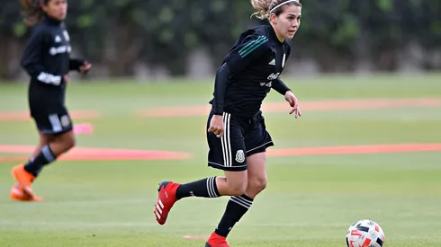 Alicia Cervantes vería acción con la selección mexicana femenil este sábado en el Estadio Azteca