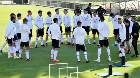 Los seis rojiblancos estuvieron presentes en la sesión del lunes en las instalaciones del CAR capitalino