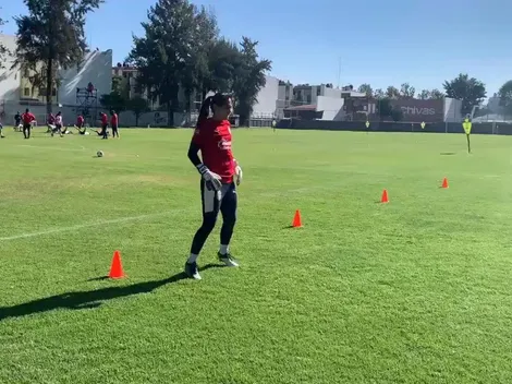 Blanca Félix trabaja para volver al arco