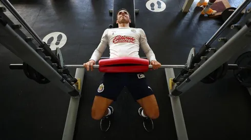 Isaac Brizuela fue uno de los más activos en los trabajos del martes en Verde Valle