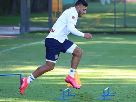 Vega regresa a entrenar y estará listo