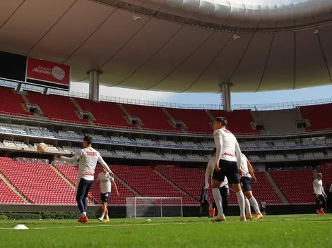 Chivas ultimó detalles en el Akron