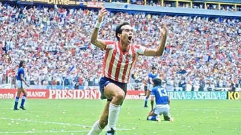 El "Sheriff" Quirarte anotó ese domingo 7 de junio de 1987 un inolvidable gol para las Chivas