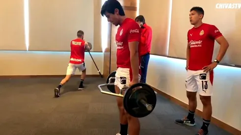 La plantilla realizó la activación en las instalaciones del hotel de concentración en San Luis Potosí