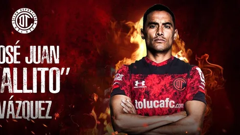 "Gallito" fue promocionado por Toluca para su duelo ante Chivas