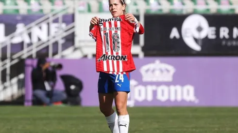 Alicia Cervantes anotó el gol del empate antes de culminar el primer tiempo y le dedicó su anotación a Bejarano