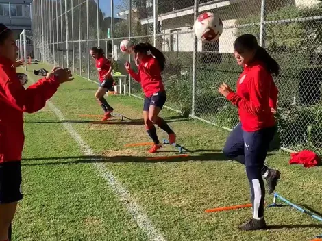 Miriam García se lleva los flashes en el entrenamiento