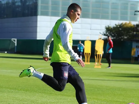 Edson Torres marcó un golazo en los trabajos del lunes