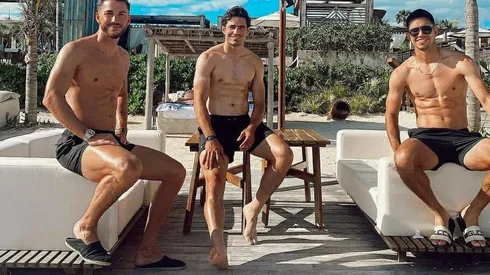 Los capitanes Mier y Molina invitaron a sus vacaciones en la Riviera Maya al "Pollo" Briseño