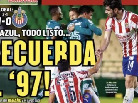 Portadas de la eliminación: "Chivas no compite"