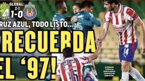 Portadas de la eliminación: "Chivas no compite"