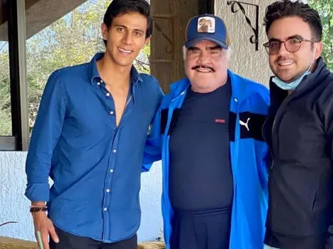 Macías presumió visita a Vicente Fernández