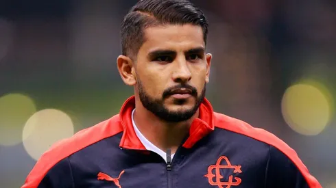 Miguel Ponce tuvo un cruce caliente con el delantero de América Sergio Díaz.