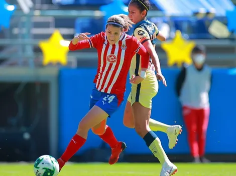 Chivas Femenil cayó por la mínima en la ida de su Clásico Nacional