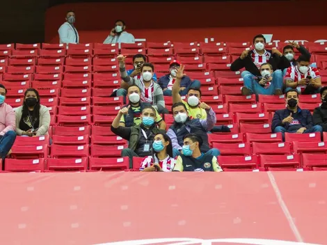 Afición cumplió y así se veían tribunas del Akron