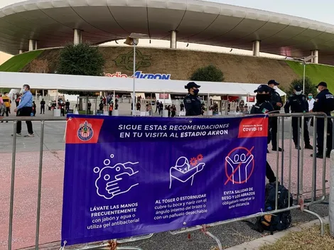 Así se cumplió protocolo de ingreso al Akron