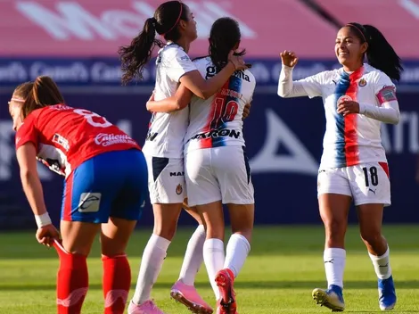 Chivas Femenil igualó 2-2 ante el Atlético San Luis