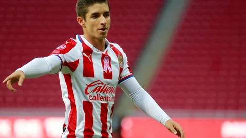 Isaac Brizuela marcó en ante Atlas en el último partido de Chivas.