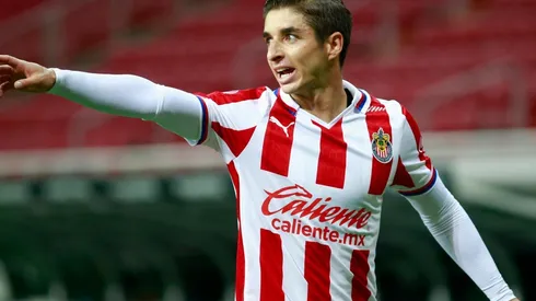 Isaac Brizuela anotó frente al Atlas su segundo tanto de este Guard1anes 2020