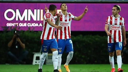 Uriel Antuna anotó este sábado frente al Atlas su tercer gol del Guard1anes 2020
