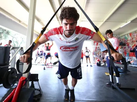 Chivas aprovecha el receso para trabajar fuerte en el gimnasio