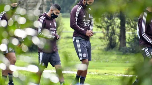 Gilberto Sepúlveda entrenó este lunes junto a la convocatoria completa de México en Holanda