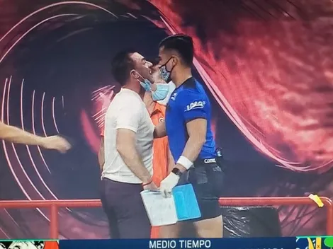 La bronca del medio tiempo que exhibió al DT de Tijuana