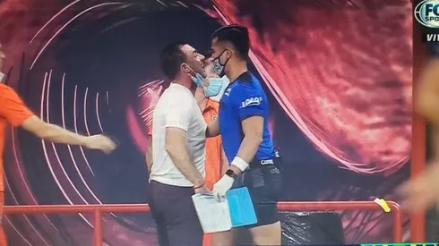 Guede buscó primero intimidar a Vucetich y con la respuesta de Granolati se marchó al vestidor