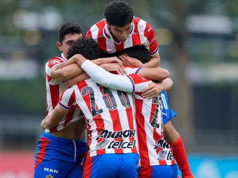 Chivas se llevó el Clásico Nacional Sub-20 con marcador de 2-1