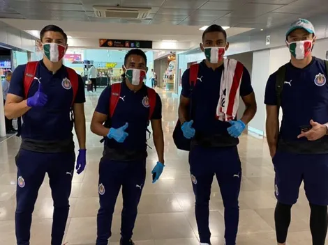 Chivas llegó a la Ciudad de México para el Clásico Nacional