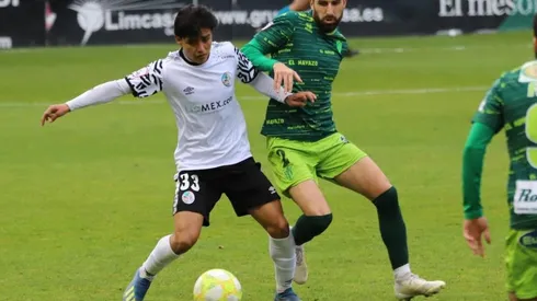 Monárrez jugó con el filial del Salamanca y fue promovido al primer equipo