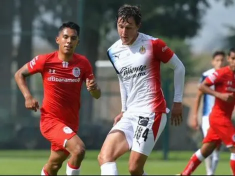 Chivas Sub-20 derrotó a Toluca y mantiene el invicto