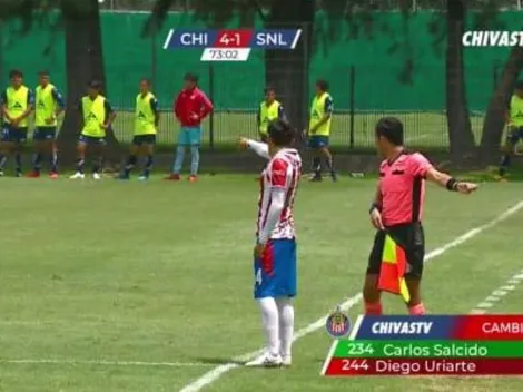 Carlos Salcido Jr. debutó con la Sub-17 ante San Luis