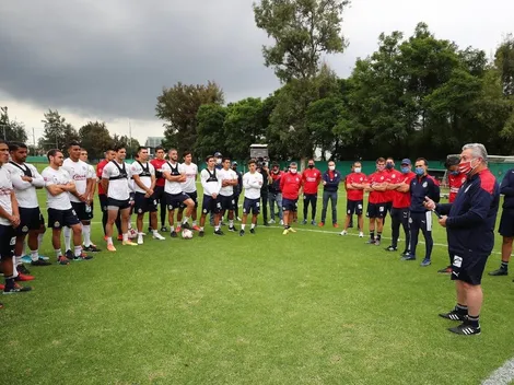Primer entrenamiento de Chivas con Vucetich a cargo