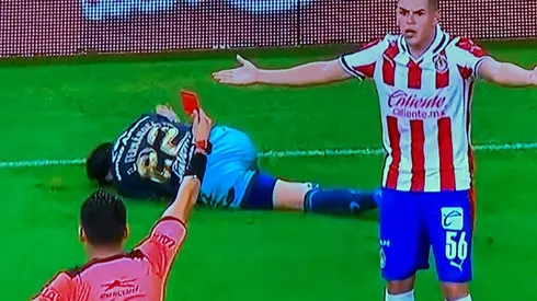 Torres fue expulsado de manera directa por el árbitro principal