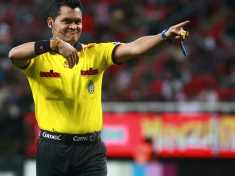 Jorge Pérez Durán será el silbante del próximo partido de Chivas