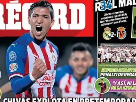 Chivas acapara portadas tras victoria en el Clásico Nacional