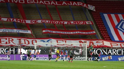 Chivas disputó el Clásico Tapatío del sábado con los "tifos" tradicionales de su afición