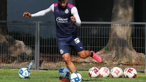 El atacante zurdo mostró sus habilidades en la sesión de este martes en Verde Valle