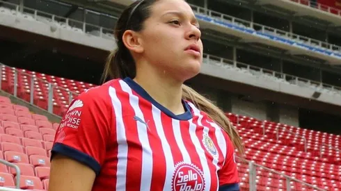 Palafox está muy contenta de ser parte de las Chivas de Guadalajara