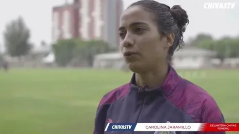 La mediocampista dio sus primeras palabras como nueva jugadora de Chivas Femenil